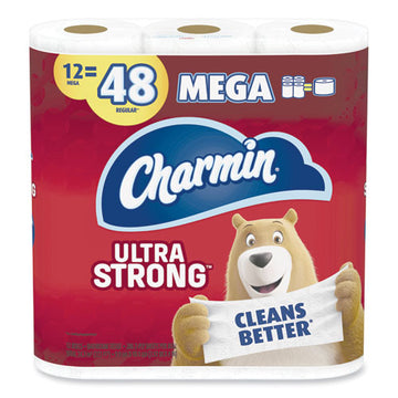 Charmin® Ultra Strong Bathroom Tissue, Septic Safe, 2-ply, White, 264 Sheet-roll, 12-pack, 4 Packs-carton freeshipping - TVN Wholesale